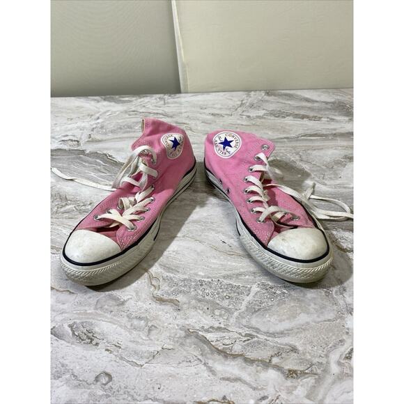 Converse Chuck Taylor All Star Women’s High‎ Tops Pink Size 7 - Picture 1 of 12